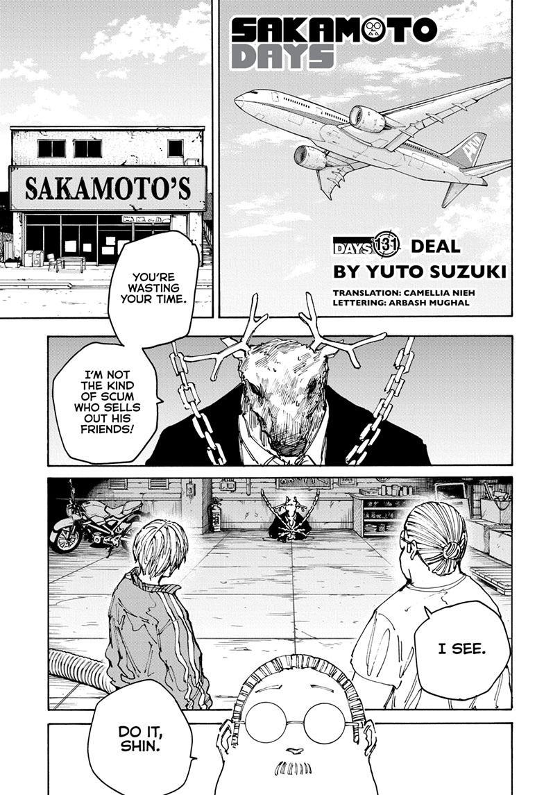 SAKAMOTO DAYS Chapter 131 image 01